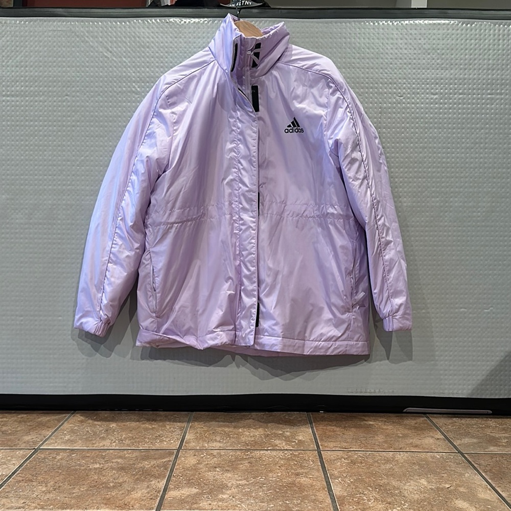 Adidas Lavender Light Puffer Jacket